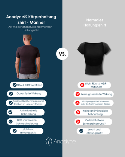 Anodyne® Körperhaltung Shirt - Männer