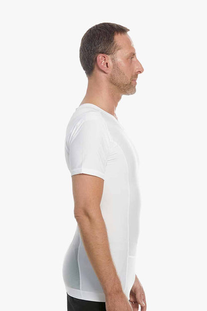 Men's Posture Shirt™ Zipper - Weiß